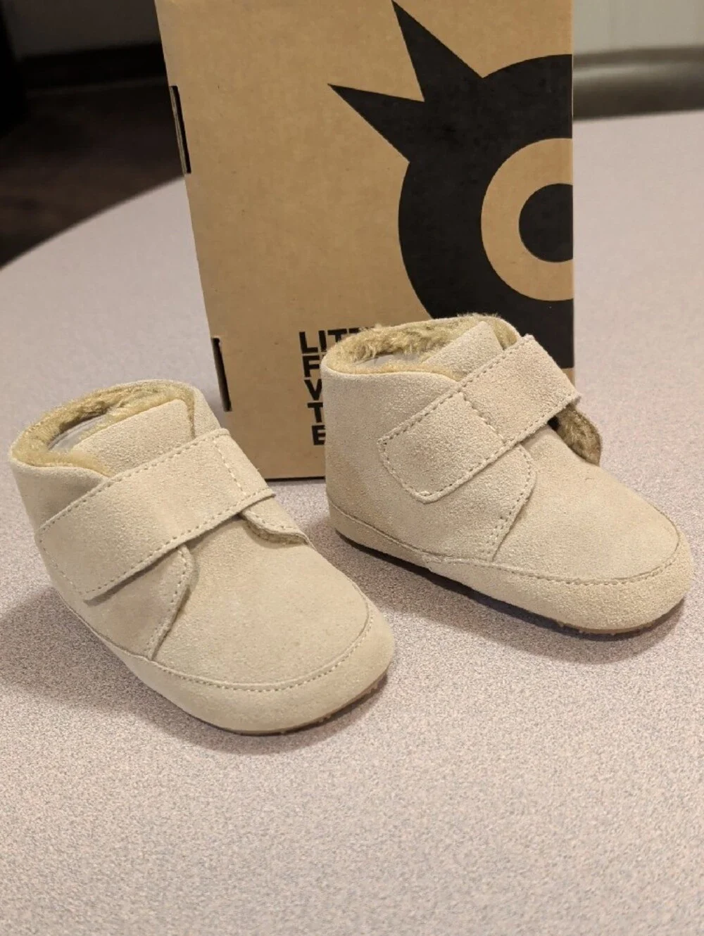 OLD SOLES Unisex Suede Shoofly Booties (Baby Toddler) New in Box US 5T